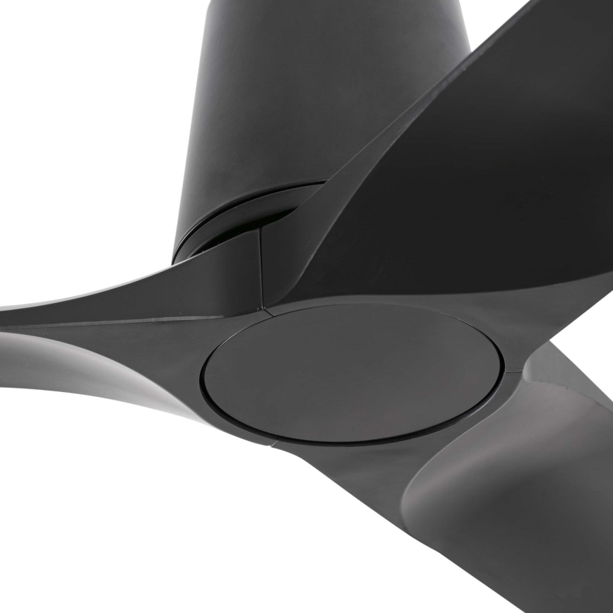 FARO 33827WT - Griestu ventilators HEY TUB S melna d. 90 cm Wi-Fi Tuya + tālvadības pults