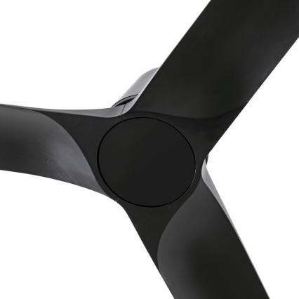 FARO 33827WT - Griestu ventilators HEY TUB S melna d. 90 cm Wi-Fi Tuya + tālvadības pults