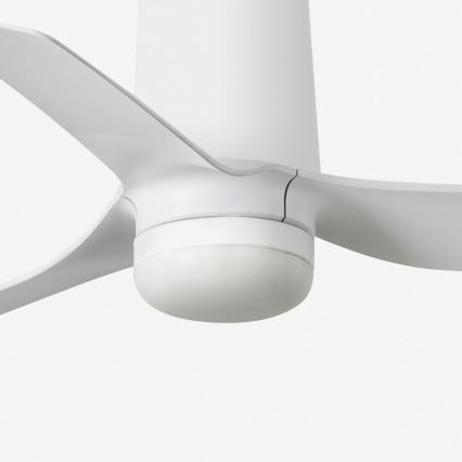 FARO 33832-1TW - LED Aptumšojams griestu ventilators MINI PUNT TUB S LED/10W/230V 2700/4000/6000K d. 90 cm balta + tālvadības pults