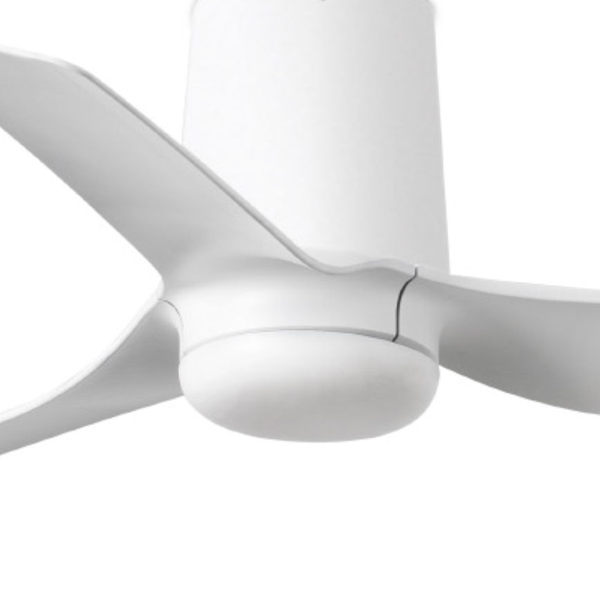 FARO 33832 - Griestu ventilators MINI PUNT TUB S balta d. 90 cm + tālvadības pults