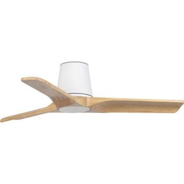 FARO 33836WT - Griestu ventilators HEYWOOD TUB S priede/balta d. 90 cm Wi-Fi Tuya + tālvadības pults