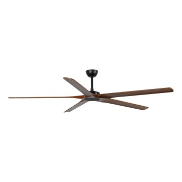 FARO 34190WT - Griestu ventilators BIGWOOD XL priede/melna d. 200 cm Wi-Fi Tuya + tālvadības pults