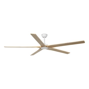 FARO 34191WT - Griestu ventilators BIGWOOD XL priede/balta d. 200 cm Wi-Fi Tuya + tālvadības pults