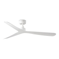 FARO 34194 - Griestu ventilators ROCKER M Ø 132 cm balts + ar tālvadības pulti