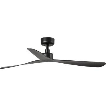 FARO 34196 - Griestu ventilators ROCKER M Ø 132 cm melns + tālvadības pults