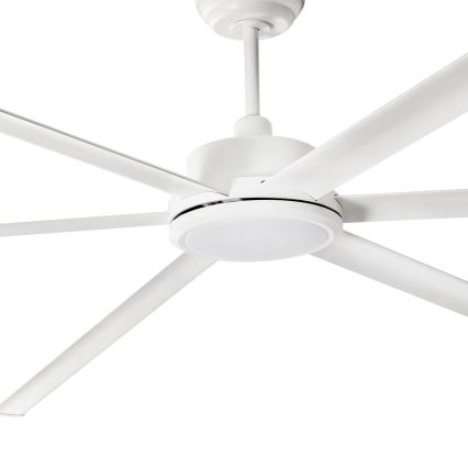 FARO 34202-130 - LED Griestu ventilators ROTTERDAM XL LED/32W/230V balta d. 200 cm + tālvadības pults