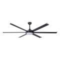FARO 34203-130 - LED Griestu ventilators ROTTERDAM XL LED/32W/230V melna d. 200 cm + tālvadības pults