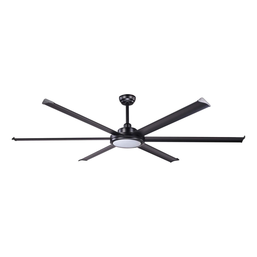 FARO 34203-130 - LED Griestu ventilators ROTTERDAM XL LED/32W/230V melna d. 200 cm + tālvadības pults