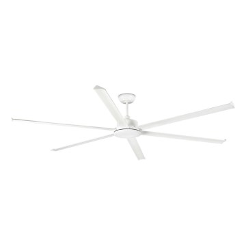 FARO 34206 - Griestu ventilators ROTTERDAM XXL balta d. 250 cm + tālvadības pults