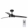 FARO 34261 - LED Griestu ventilators BARTH LED/24W/230V melna + tālvadības pults