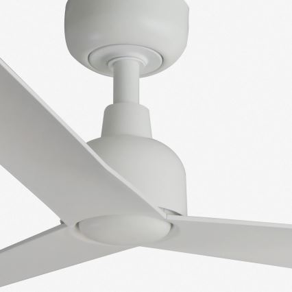 FARO 34274 - Griestu ventilators MARINE M balta d. 125 cm IP44 + tālvadības pults