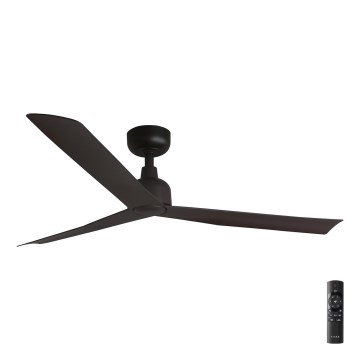 FARO 34275 - Griestu ventilators MARINE M brūna d. 125 cm IP44 + tālvadības pults