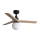 FARO 34284-11L - Griestu ventilators KLIM S 1xE27/15W/230V priede/melna d. 92,5 cm + tālvadības pults