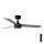 FARO 34285-1TW - LED Aptumšojams griestu ventilators CRUISER S LED/18W/230V 2700/4000/6500K d. 106 cm + tālvadības pults