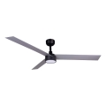 FARO 342871S - dimējams LED griestu ventilators CRUISER XL LED/18W/230V 2700/3000/4000K diam. 160 cm pelēks/melns + ar tālvadības pulti