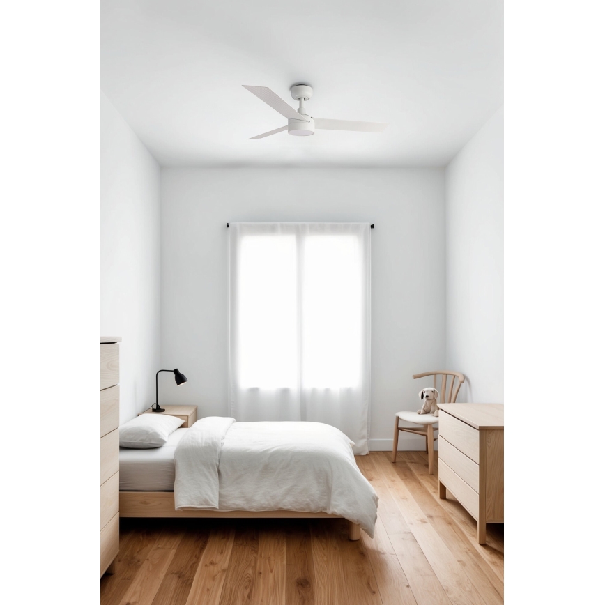 FARO 34288-1TW - LED dimējams ventilators CRUISER ar integrētu LED, 20 W, 230 V, Ø 106 cm, 2700/3000/4000 K + tālvadības pults