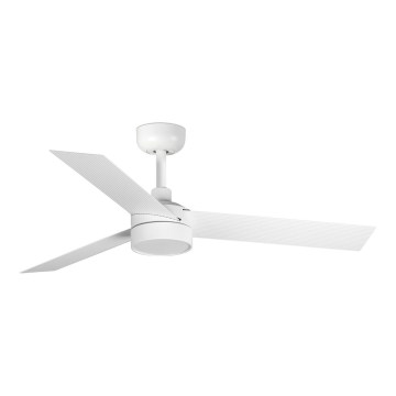 FARO 34288WT1S - LED dimmējams griestu ventilators CRUISER ar LED/18W/230V 2700/3000/4000K Ø 106 cm balts Wi‑Fi Tuya + tālvadības pults