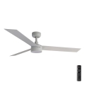 FARO 34290-1TW - LED dimmējamais ventilators CRUISER LED/20W/230V 2700/3000/4000K Ø 132 cm balts + tālvadība