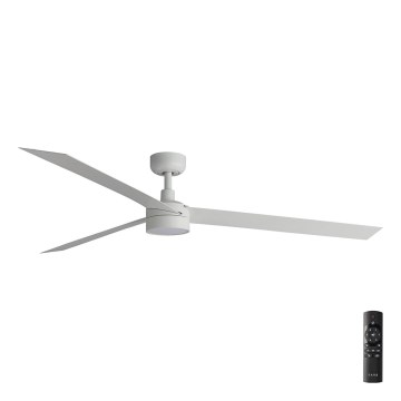 FARO 34292-1TW - LED dimējams ventilators CRUISER/20W/230V/2700/3000/4000K Ø 160 cm balts + tālvadības pults