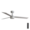 FARO 34297-1TW - LED aptumšojams ventilators RUDDER L LED/20W/230V 2700/3000/4000K Ø 132 cm + tālvadības pults