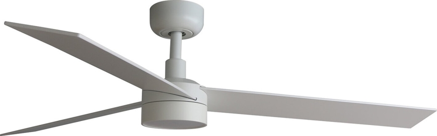 FARO 34297WT-1TW - LED Aptumšojams griestu ventilators RUDDER L LED/18W/230V 2700/4350/6000K balta d. 132 cm Wi-Fi Tuya + tālvadības pults