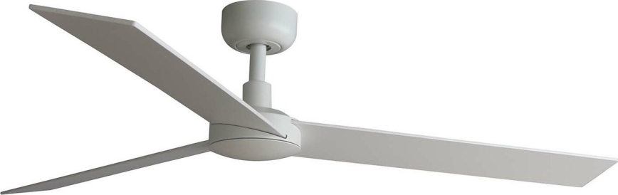FARO 34297WT - Griestu ventilators RUDDER L balta/bēša d. 132 cm Wi-Fi Tuya + tālvadības pults