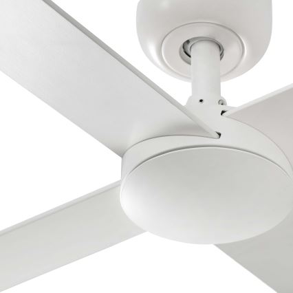 FARO 34355 - Griestu ventilators RUDDER L bēša/balta d. 132 cm + tālvadības pults