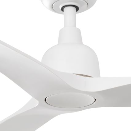 FARO 34363WT - Griestu ventilators OUTWOOD L balta d. 150 cm Wi-Fi Tuya IP44 + tālvadības pults