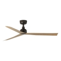 FARO 34371 - Griestu ventilators MARINE M Ø 125 cm, brūns/melns, IP44 + ar tālvadības pulti