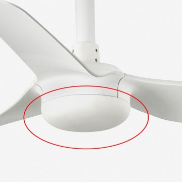 FARO 3R773 - Nomaiņas vāks ventilatoram MINI PUNT Ø 12 cm, balts