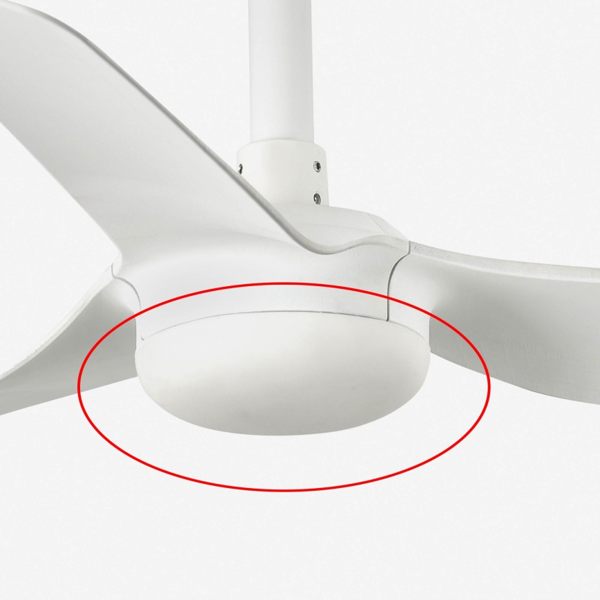 FARO 3R773 - Nomaiņas vāks ventilatoram MINI PUNT Ø 12 cm, balts