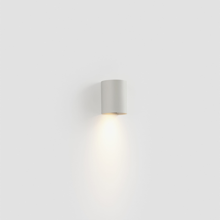 FARO 40522 - Sienas lampa SOLE 1xGU10/8W/230V balta apaļa