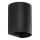 FARO 40523 - Sienas lampa SOLE 1xGU10/8W/230V melna apaļa
