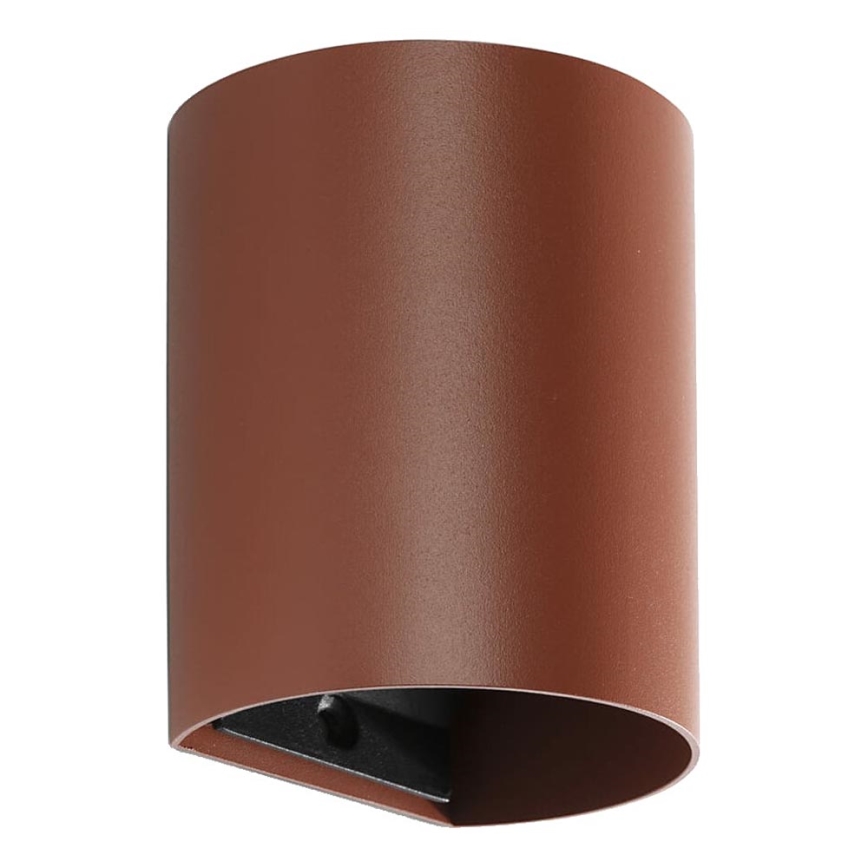 FARO 40525 - Sienas lampa SOLE 1xGU10/8W/230V ķieģelis apaļa