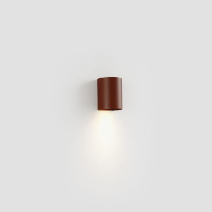 FARO 40525 - Sienas lampa SOLE 1xGU10/8W/230V ķieģelis apaļa