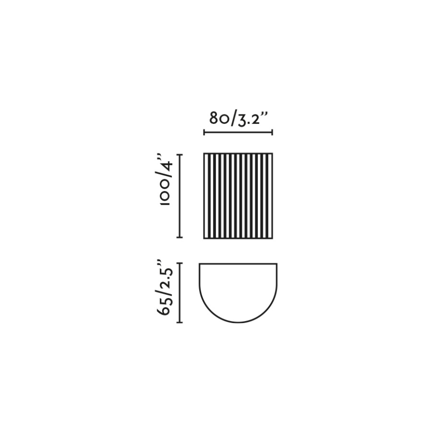 FARO 40527 - Sienas lampa SOLE 1xGU10/8W/230V melna gliemežvāka apaļa