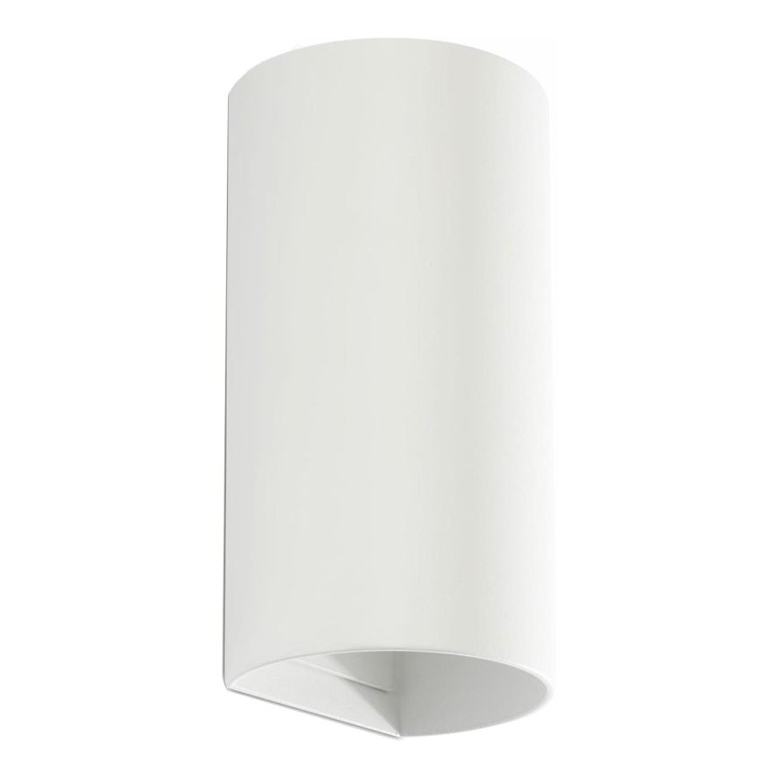 FARO 40538 - Sienas lampa SOLE 2xGU10/8W/230V balta apaļa
