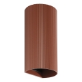 FARO 40545 - Sienas lampa SOLE 2xGU10/8W/230V ķieģelis gliemežvāka apaļa