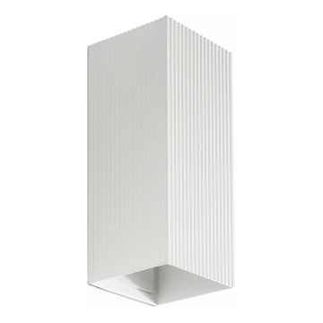 FARO 40565 - Sienas lampa SOLE 2xGU10/8W/230V balta gliemežvāka leņķa