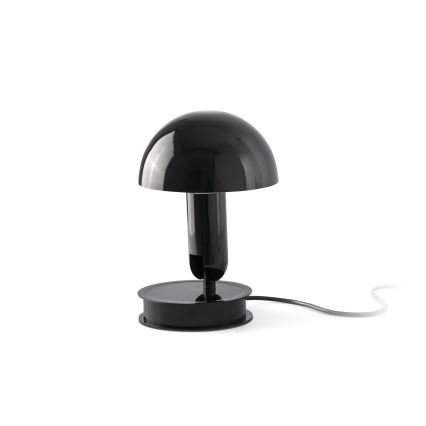 FARO 56100 - Galda lampa ar stiprinājumu 2in1 BELA 1xE27/15W/230V melna