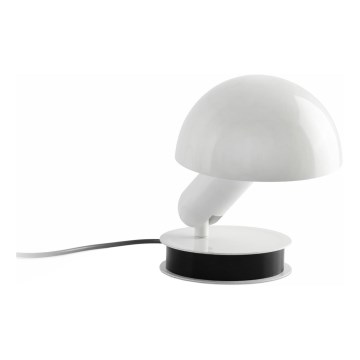 FARO 56101 - Galda lampa ar stiprinājumu 2in1 BELA 1xE27/15W/230V balta