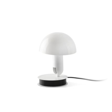 FARO 56101 - Galda lampa ar stiprinājumu 2in1 BELA 1xE27/15W/230V balta