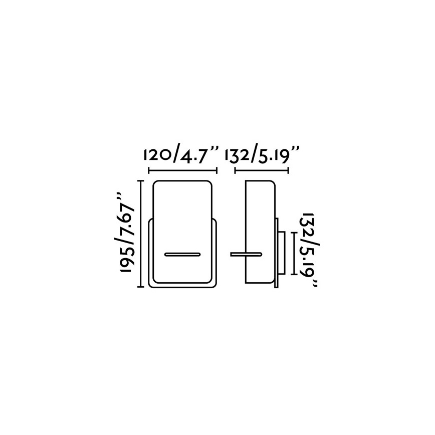 FARO 62130 - Sienas lampa SMILE 1xE27/15W/230V balta