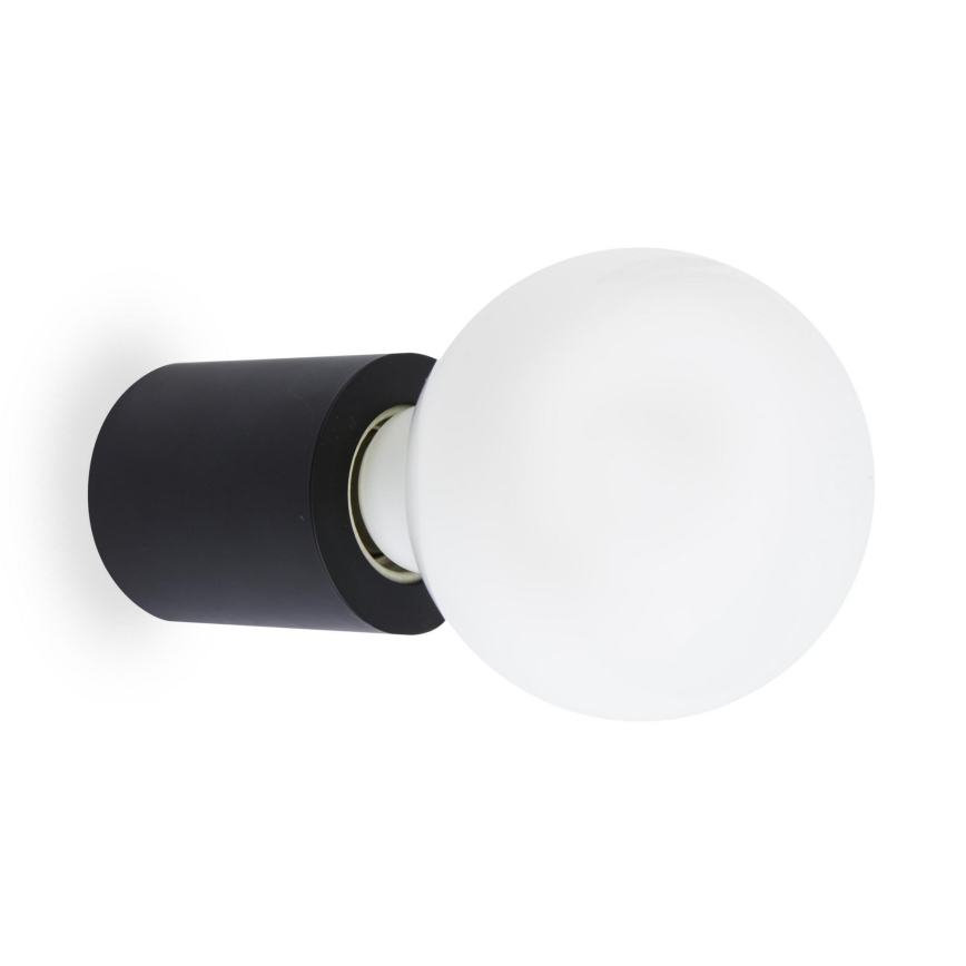 FARO 62151 - Sienas gaismeklis TEN 1xE27/20W/230V melns
