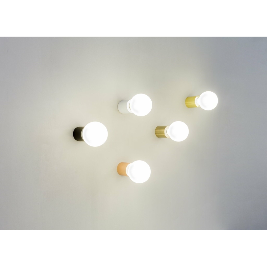 FARO 62152 - Sienas gaismeklis TEN 1xE27/15W/230V zeltains
