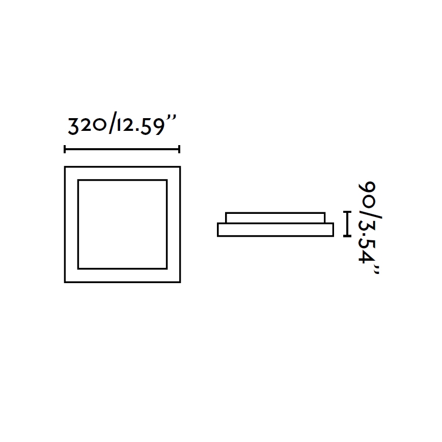 FARO 62969 - Griestu gaismeklis TOLA 2 2xE27/20W/230V