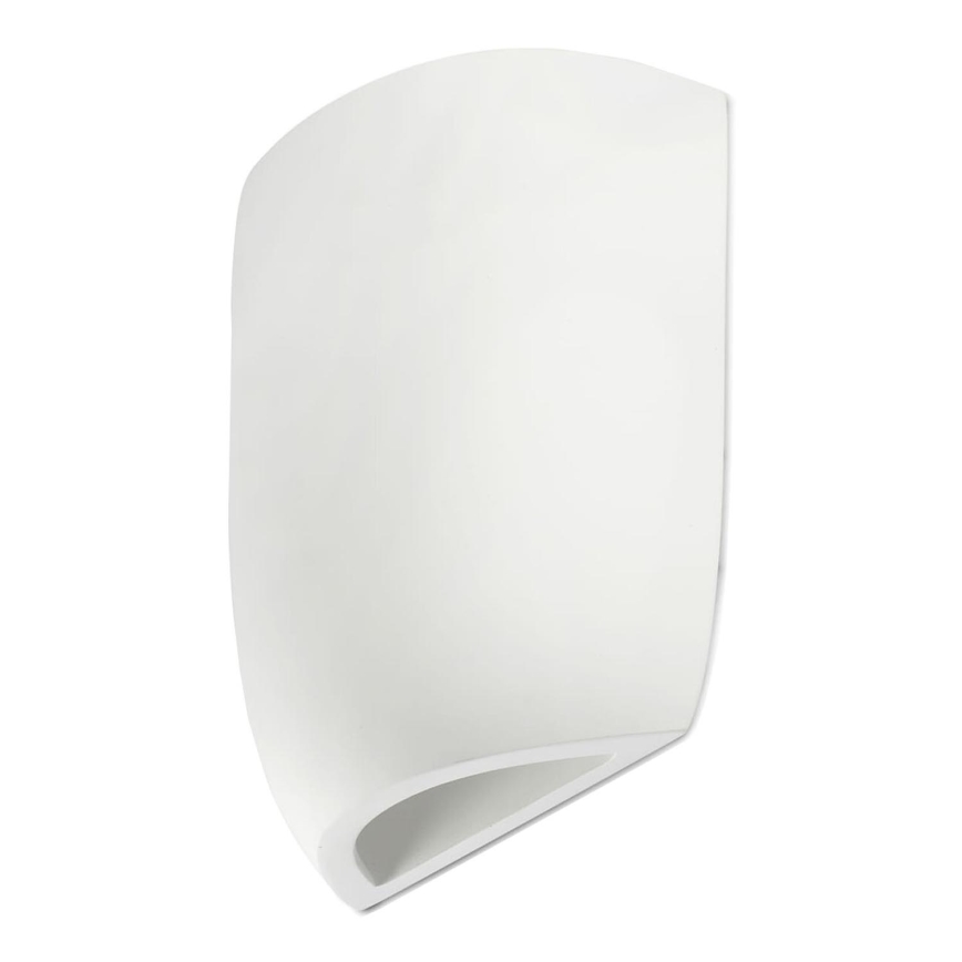 FARO 63429 - Sienas lampa KAPPU 1xE14/7W/230V 25x15 cm balta