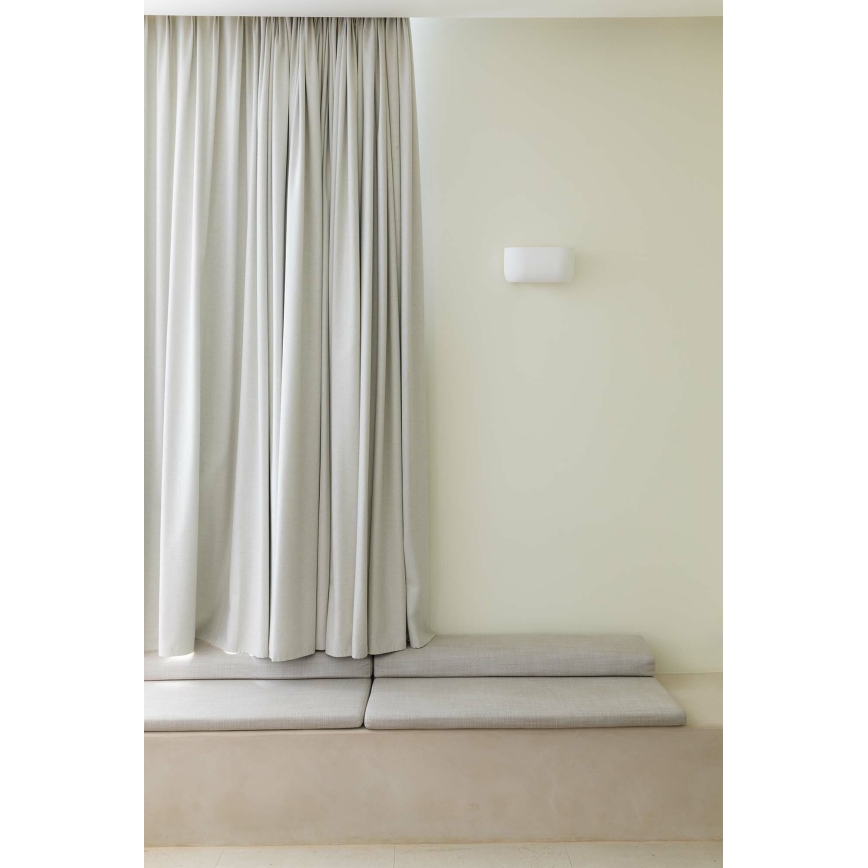 FARO 63430 - Sienas lampa KAPPU 2xE14/7W/230V 16,8x30 cm balta