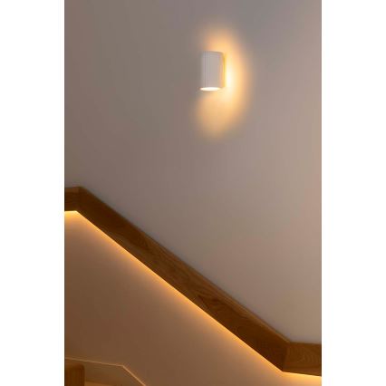 FARO 63435 - Sienas lampa TRAMA 1xE14/7W/230V balta