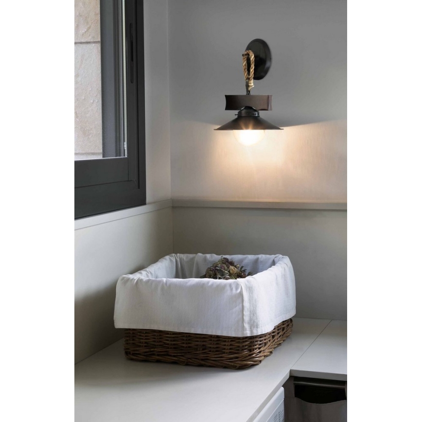 FARO 68138 - Sienas gaismeklis NUDOS 1xE27/60W/100-240V